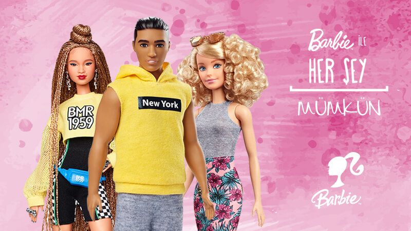 Barbie ile her şey mümkün!