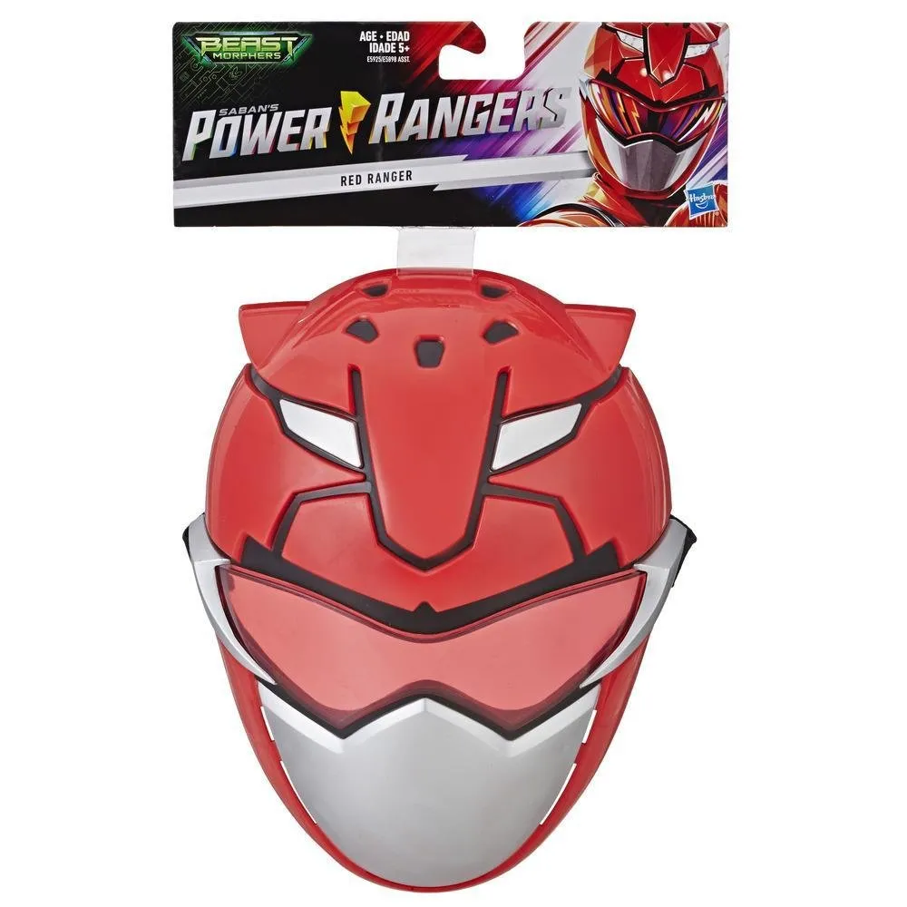 Power Rangers Beast Morphers Red Ranger Maske E5925
