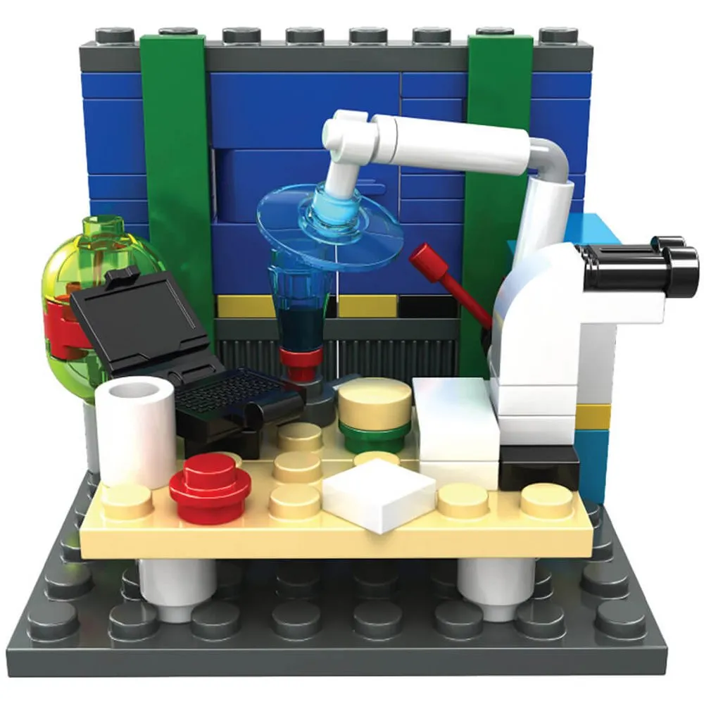 Blx Lego Kral Şakir Mirket'in Laboratuvarı 88 Parça