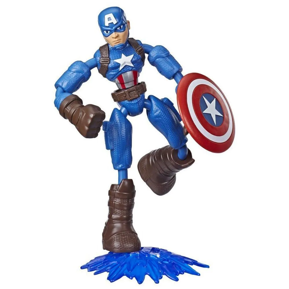 Avengers Bend & Flex Figür Captain America E7869