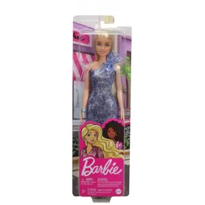 Pırıltılı Barbie Bebek Mavi Elbise GRB32 Limon Oyuncak