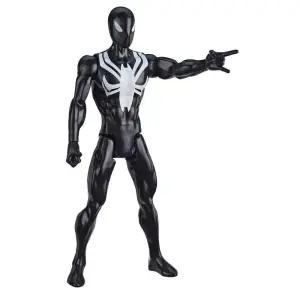 Spider-Man Titan Hero Web Warriors Siyah Spiderman Figür E8523