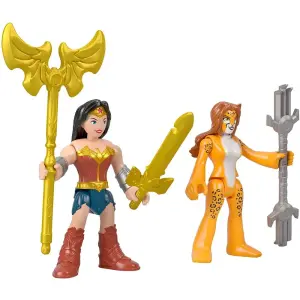 Imaginext Dc Super Friends Figürler Wonder Woman & The Cheetah GKJ68