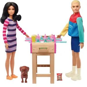 Barbie'nin Ev Dekorasyonu Oyun Setleri Langırt GRG77