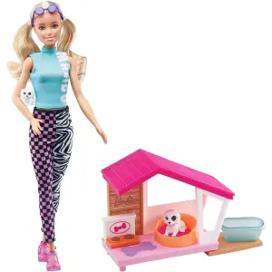Barbie'nin Ev Dekorasyonu Oyun Setleri Köpek Kulübesi GRG78