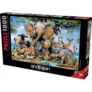 Anatolian Gülümse 1000 Parça Puzzle 1043