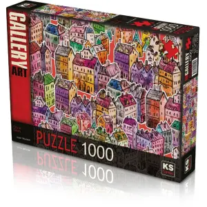 Ks Puzzle City Of Colors 1000 Parça 20550