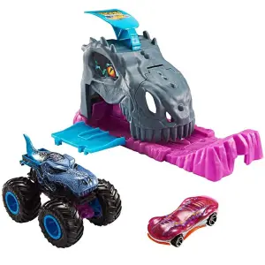 Hot Wheels Monster Trucks Fırlatıcılı Oyun Seti Mega Wrex GVK00