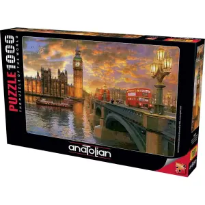 Anatolian Londra'da Günbatımı 1000 Parça Puzzle 1023