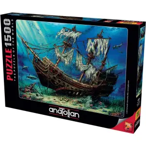Anatolian Batık Gemi 1500 Parça Puzzle 4558