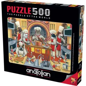 Anatolian Şef Kool Kat 500 Parça Puzzle 3586