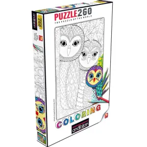 Anatolian Baykuş Ailesi 260 Parça Puzzle 3316
