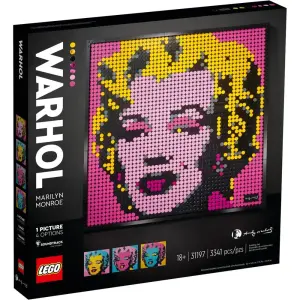 Lego Art Andy Warhol'un Marilyn Monroe Tablosu 31197