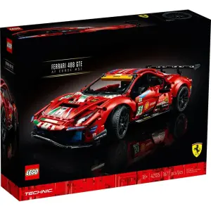 Lego Technic Ferrari 488 Gte Af Corse #51 42125