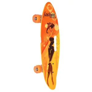 Desenli Işıklı Pro Kaykay 60 Cm