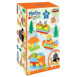 Pilsan Aksesuarlı Master Bloklar 128 Parça