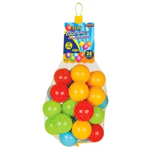 Pilsan Oyun Havuzu Topu 6 Cm 28'li Filede