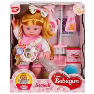 Canım Bebeğim Sesli Temizlik Seti
