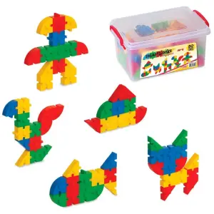 Dede Smart Blocks Küçük Box 80 Parça