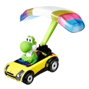 Hot Wheels Mario Kart Planörlü Araçlar Yoshi GVD32