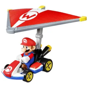 Hot Wheels Mario Kart Planörlü Araçlar Mario GVD31
