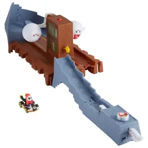 Hot Wheels Mario Kart Boo's Spooky Sprint Yarış Seti GNM23