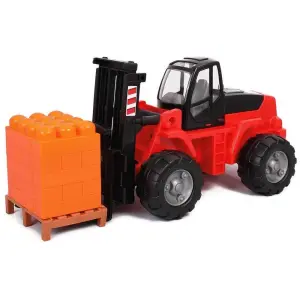 Polesie Power Trucks Forklift ve Blok Oyun Seti