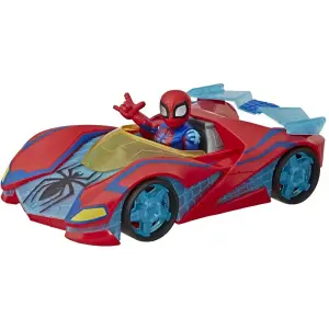 Marvel Super Hero Adventures Spiderman & Web Racer E7932