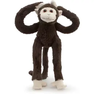 Neco Plush Kahverengi Zıpır Maymun 45 Cm