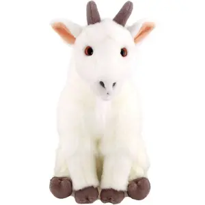 Animals Of The World Floopy Beyaz Keçi Peluş 34 Cm