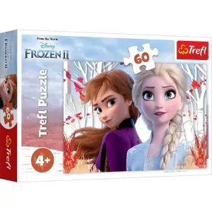 Trefl Disney Frozen 2 Anna ve Elsa'nın Büyülü Dünyası 60 Parça Puzzle