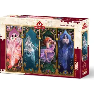 Art Puzzle Dört Cevher 2000 Parça 4573