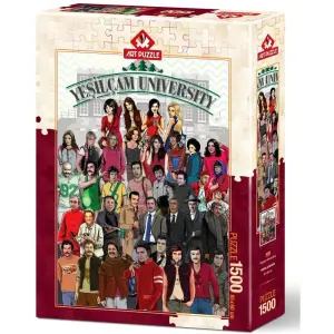 Art Puzzle Yeşilçam Üniversitesi 1500 Parça 4588