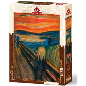 Art Puzzle Çığlık - Edward Munch 1000 Parça 5203
