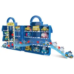 Robocar Poli Komuta Merkezi Otopark Oyun Seti