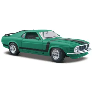 Maisto 1:24 1970 Ford Mustang Boss 302 Yeşil