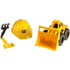 Cat İnşaat Ekibi Yükleyici ve Baret Oyun Seti