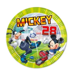 Mickey Mouse Goal 8'li Karton Tabak