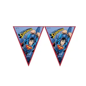 Superman Üçgen Bayrak