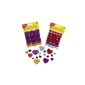 Bu-Bu Kalpli Simli Eva Sticker