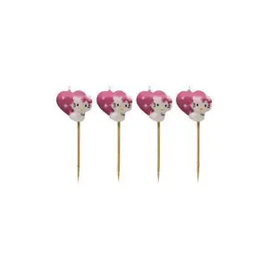Hello Kitty 4'lü Kalp Mum