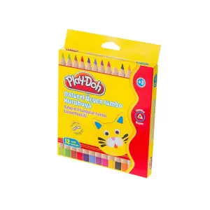Play-Doh Naturel Jumbo Kuruboya 12 Renk