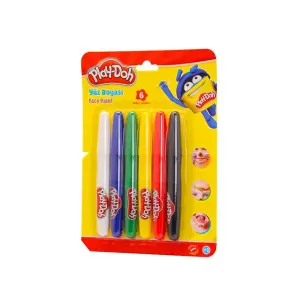 Play-Doh Yüz Boyası 6 Renk