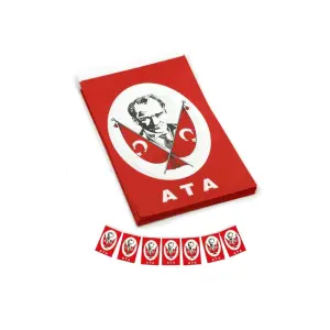 Ata -Ay Yıldız Büyük İpli 50'li Bayrak