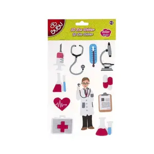 Bubu 3D Doktor Eva Sticker