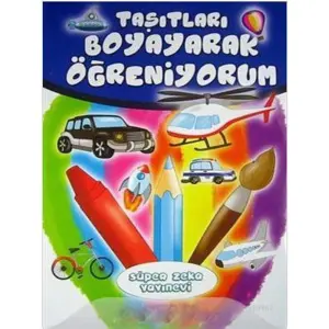 Taşıtları Boyayarak Öğreniyorum