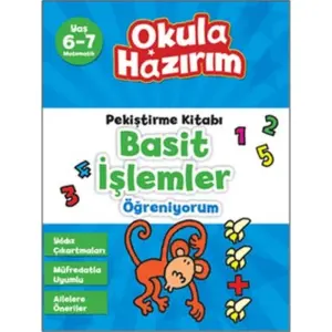 Okula Hazırım 8 - Basit İşlemler Öğreniyorum 6-7 Yaş