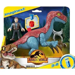 İmaginext Jurassic World Therizinosaurus & Owen GVV63