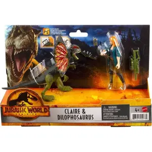 Jurassic World Claire & Dilophosaurus Figür Paketi GWM28