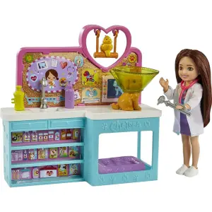 Barbie Chelsea Meslekleri Öğreniyor Veteriner Oyun Seti HGT12